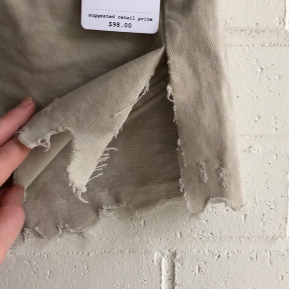 NWT Free People Borderline Cutoff Shorts - Picture 6 of 8